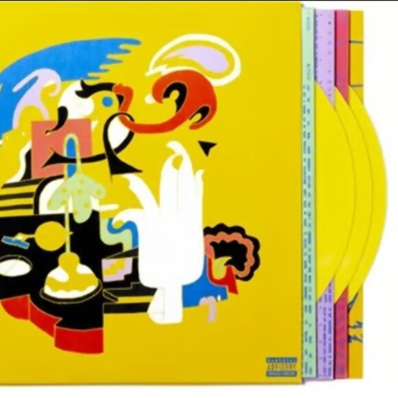 Mac Miller Faces 3-LP ~ Ltd Ed Colored Vinyl (Yellow) ~ New/Sealed! - Picture 1 of 3